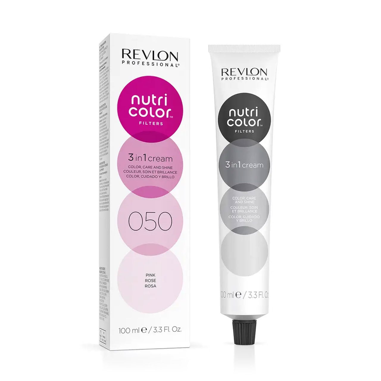 Уцінка! Тонувальний крем-бальзам для волосся Revlon Professional Nutri Color Filters Fashion 050 Pink, 100 мл